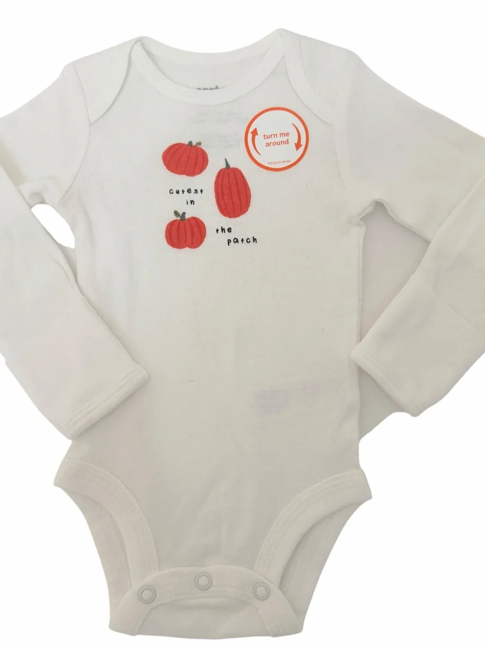 Carter's Newborn Halloween Pumpkin 2 Pc Outfit Set NWT - Picture 3 of 10